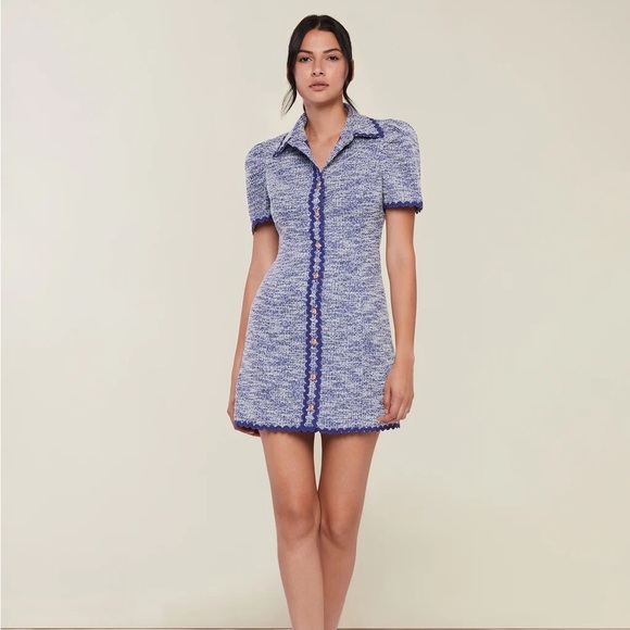 Rachel Parcell Scallop Shirt Dress - Picture 2 of 5
